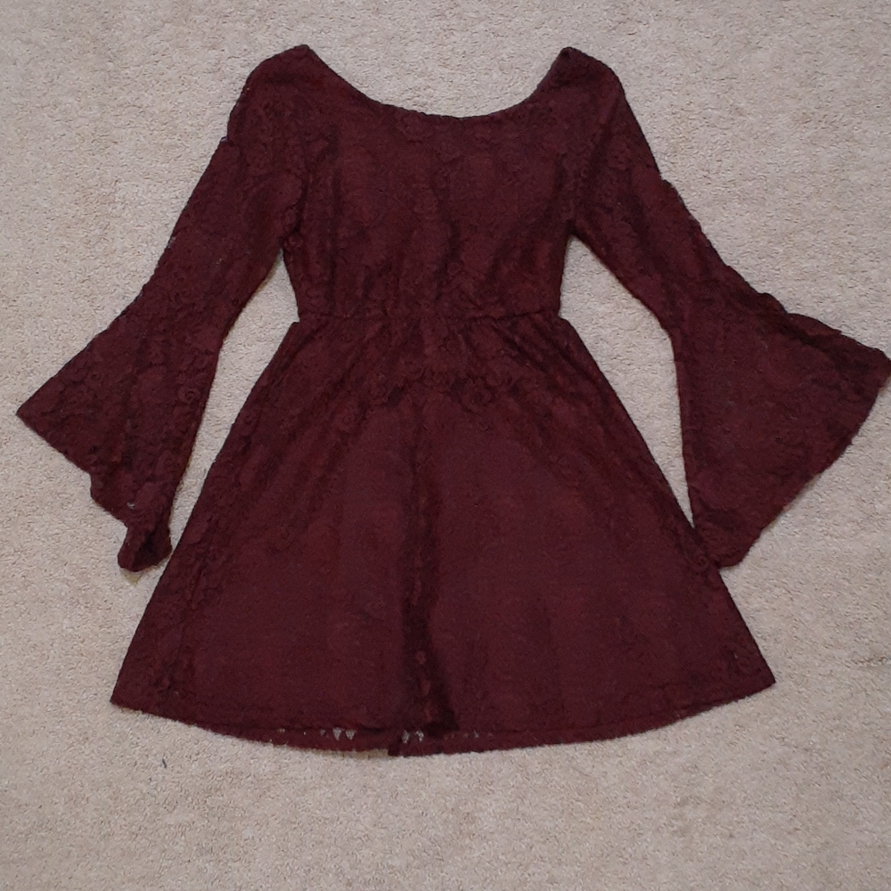 XSmall bell sleeve dress